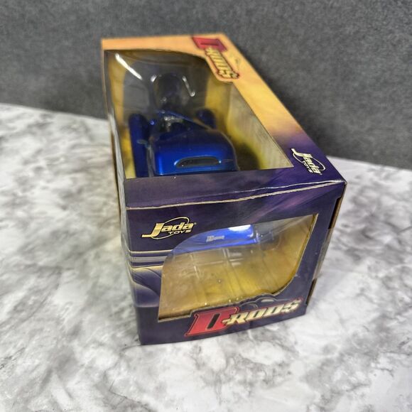 1934 Ford Model A Blue 1/24 Scale DieCast Car by Jada Toys D-RODS - Picture 2 of 6
